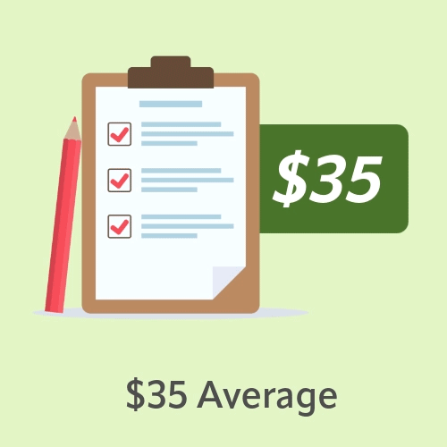 $35 Average