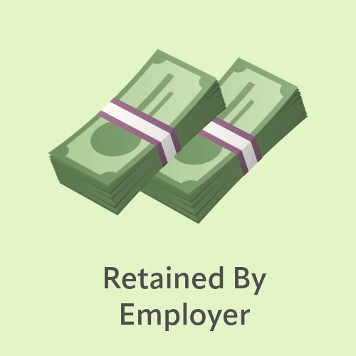 Retained by Employer
